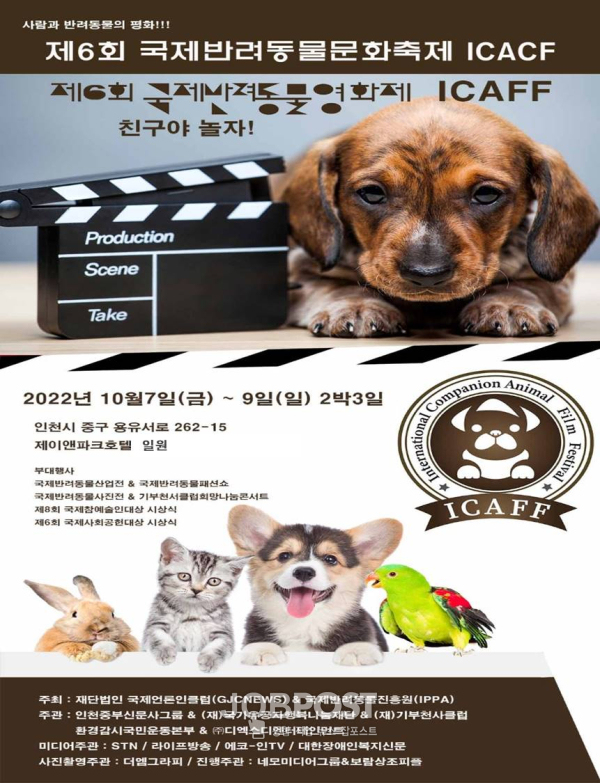 사진 / 국제반려동물영화제 문화축제 포스타