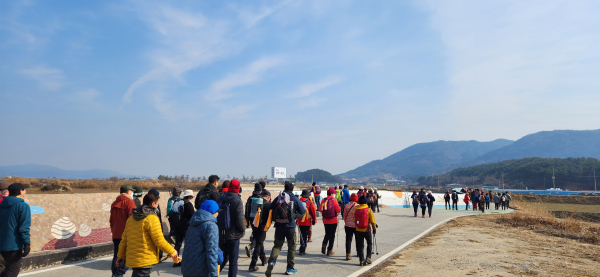 서해랑길 팸투어(사진제공_고창군)