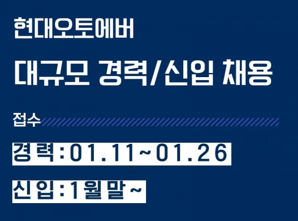 현대오토에버, 대규모 경력.신입 채용 /사진_현대오토에버