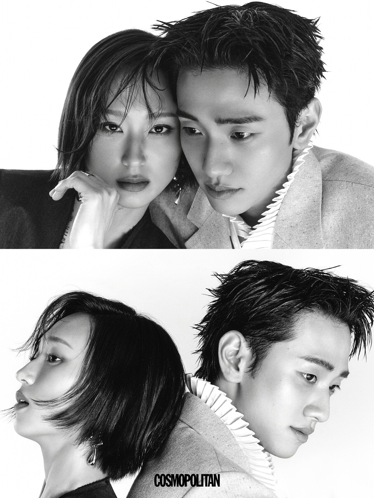<b>류혜영</b>·남윤수, 흑백에 짙어진 케미…'<b>킬링타임</b>'의 시선 밀착